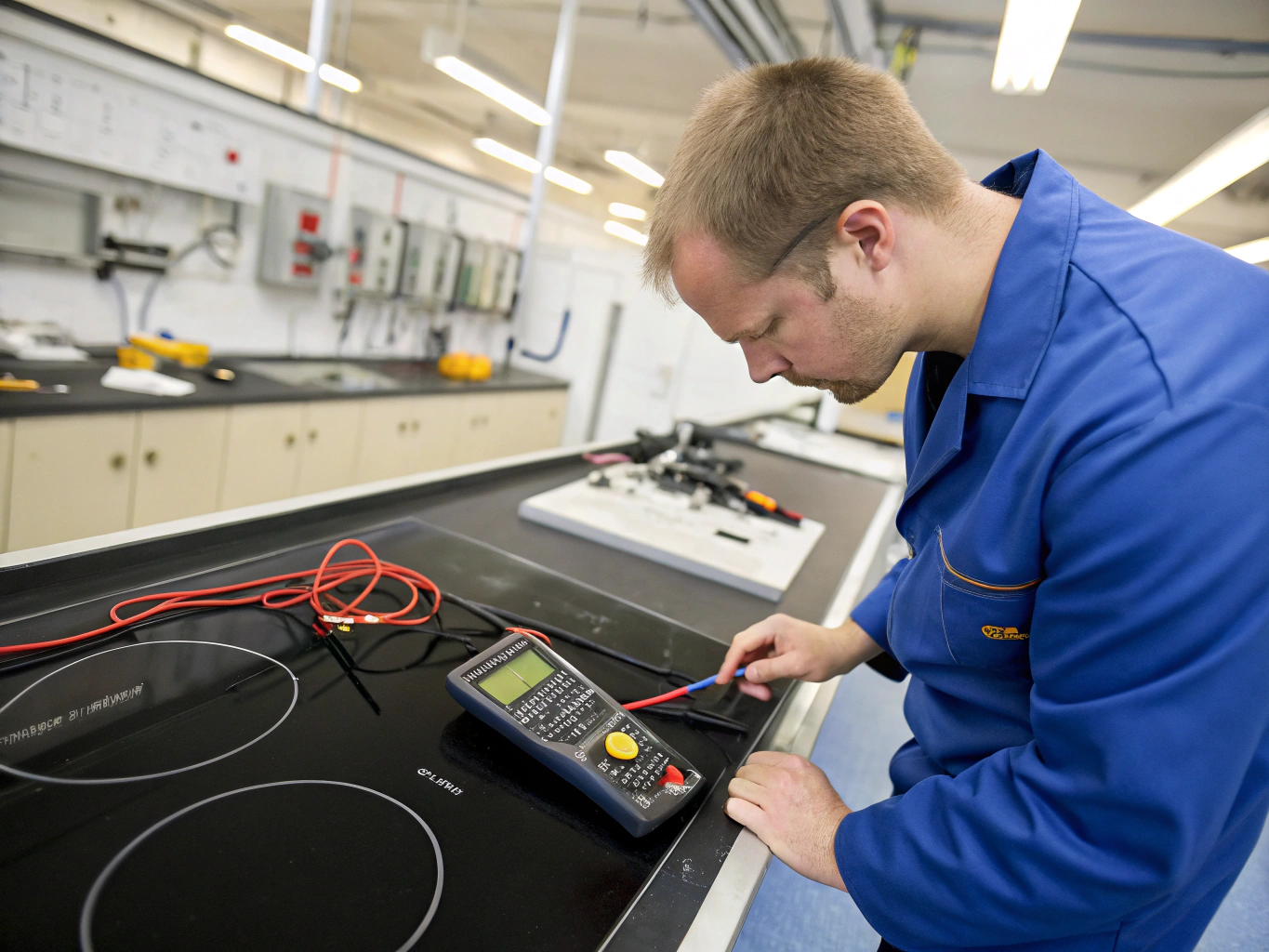 Induction and radiant glass cooktop diagnostic repair