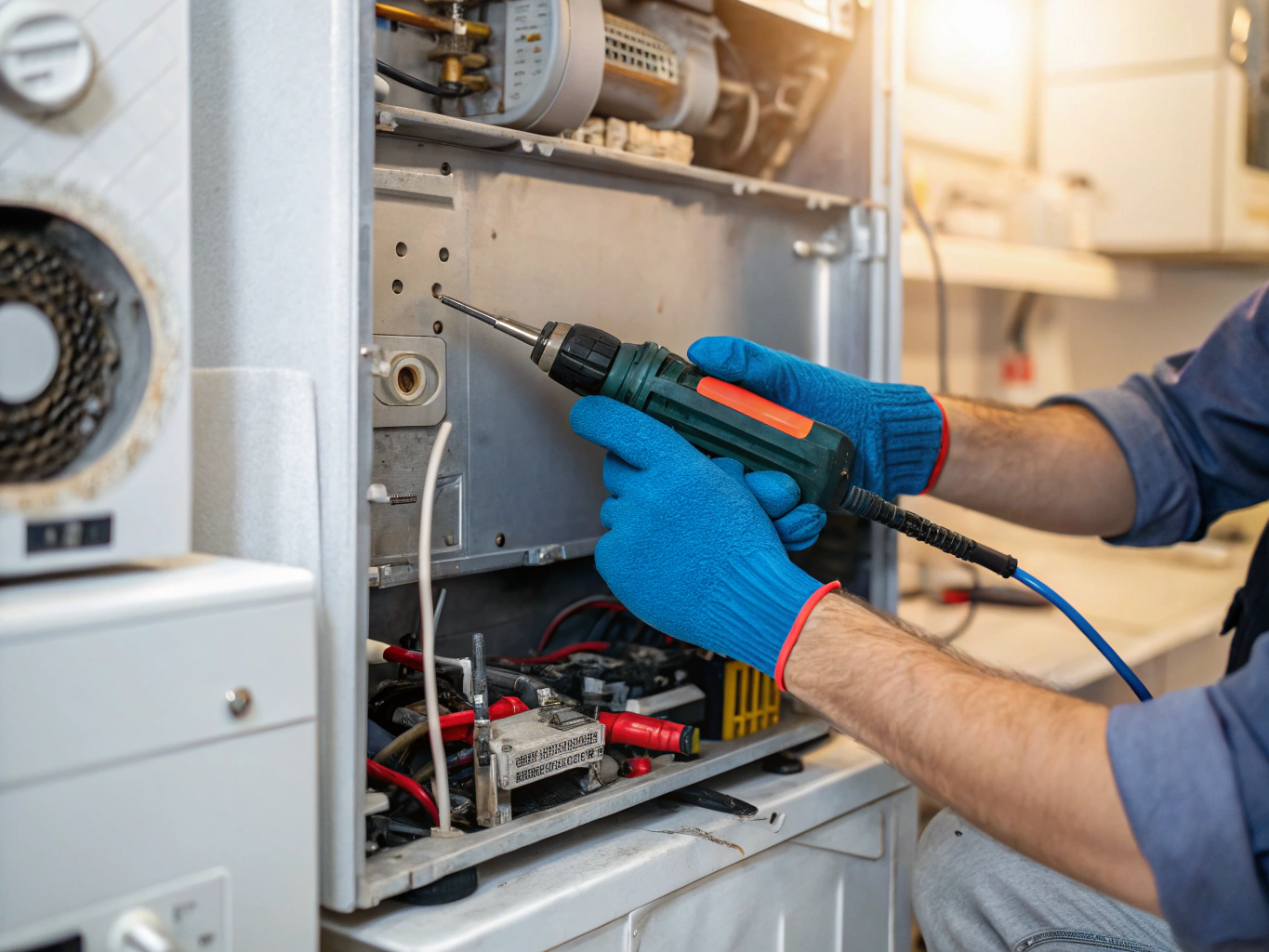 Electric and gas clothes dryer heating element repair