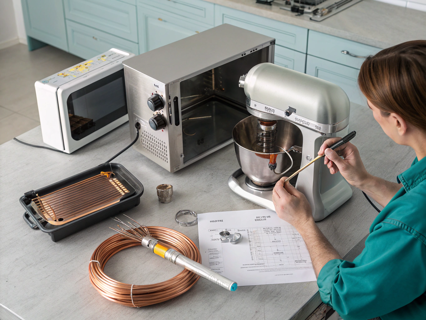 Over-the-range KitchenAid microwave repair and troubleshooting