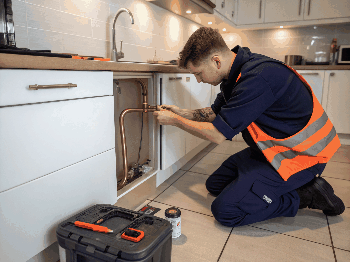 Kitchen stove burner ignition and valve repair